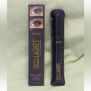 Tarte 'Lights, Camera, Lashes' 4-in-1 Mascara Black 7ml Full Size NIB
